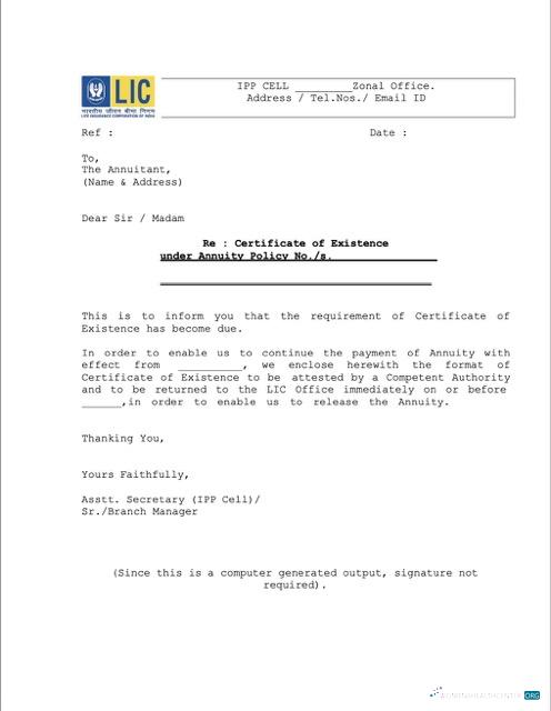 Download India certificate of existence Word and PDF template Photoshop template